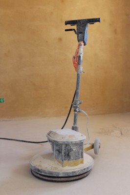 Ponceuse rotative chape